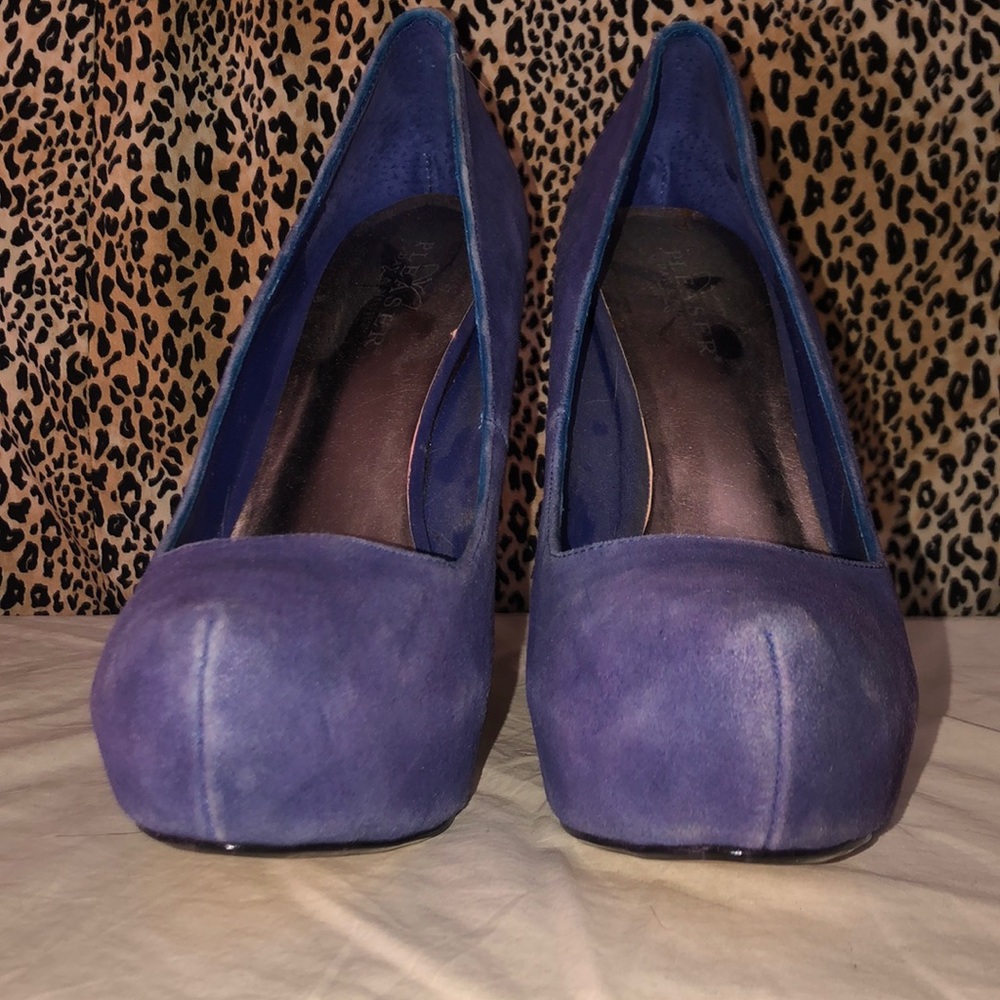 Pleaser - Blue Velvet